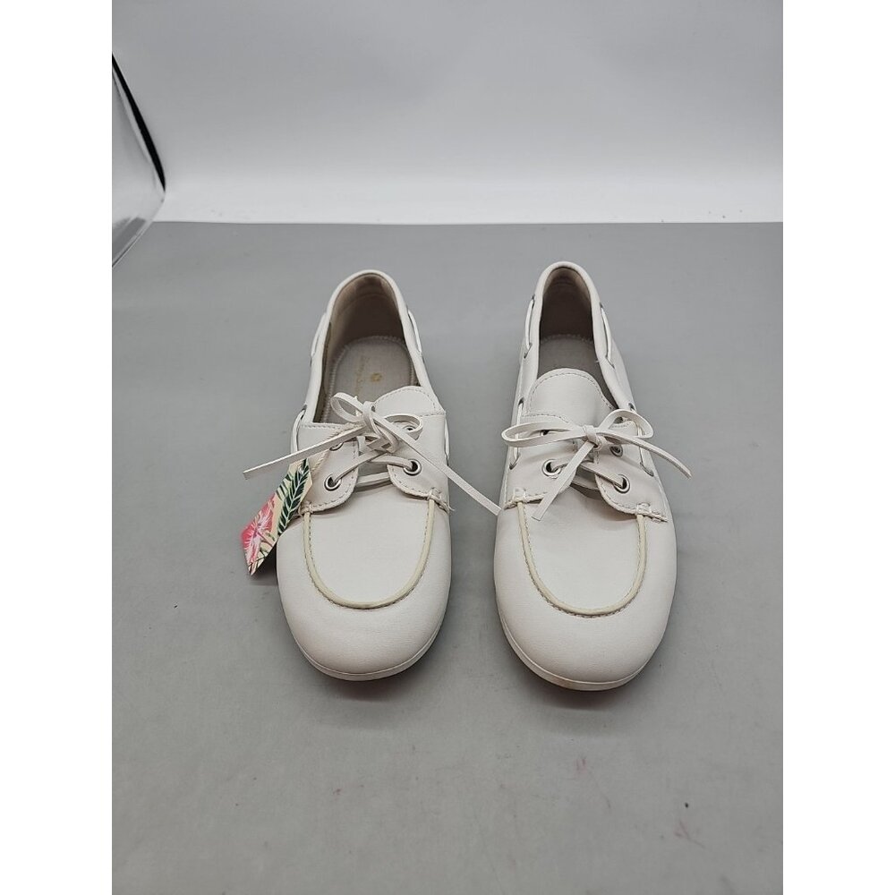 Tommy Bahama Preppy Nautical‎ Comfort Seafairer Docksider Boat Shoe Size 9.5 New